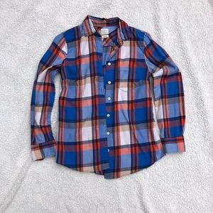 JCrew Plaid Button Down